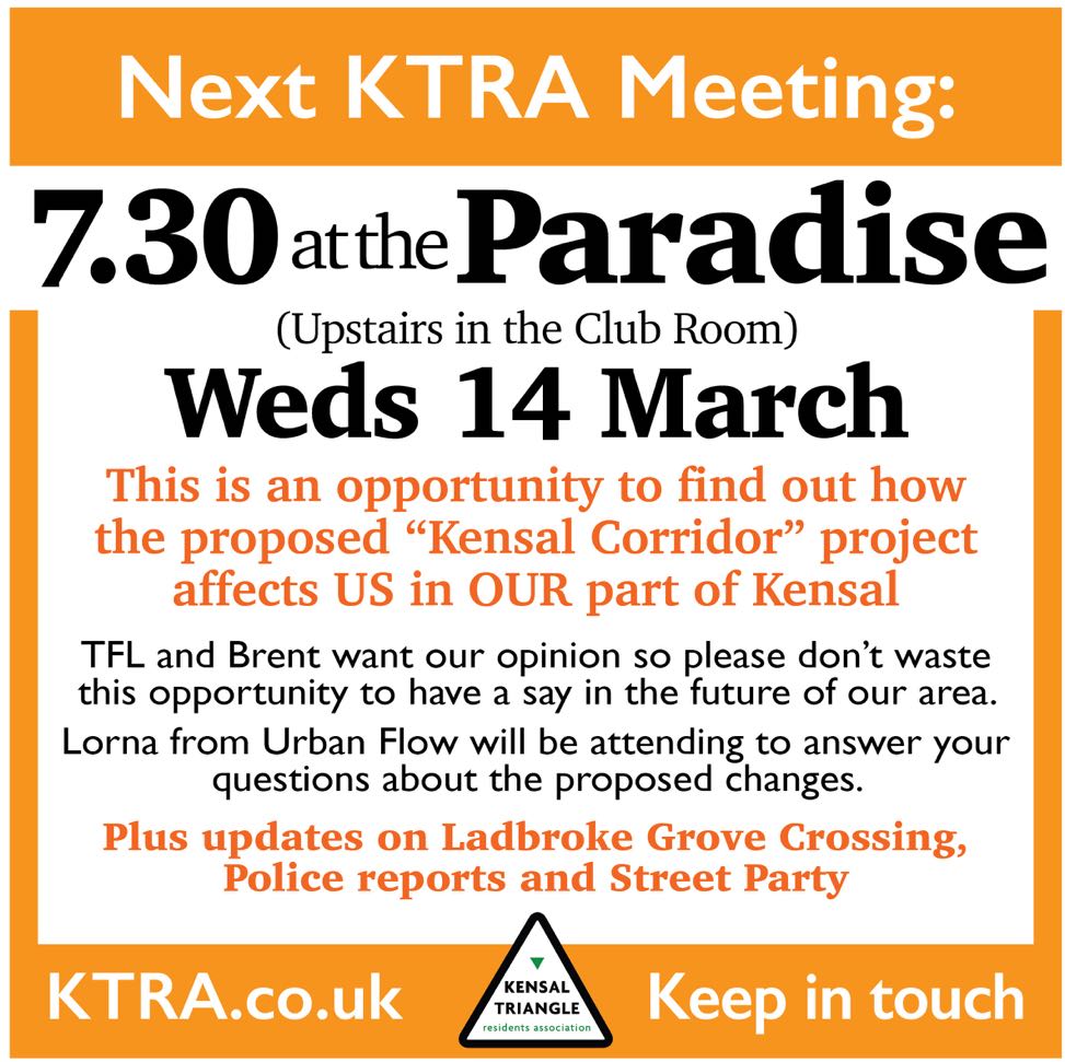 Kensal Corridor meeting KTRA-01