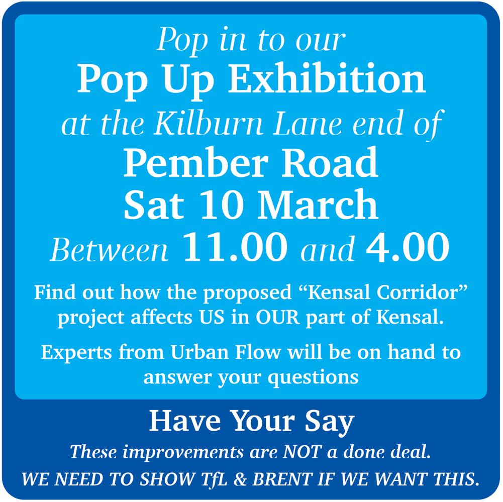 Kensal Corridor popup